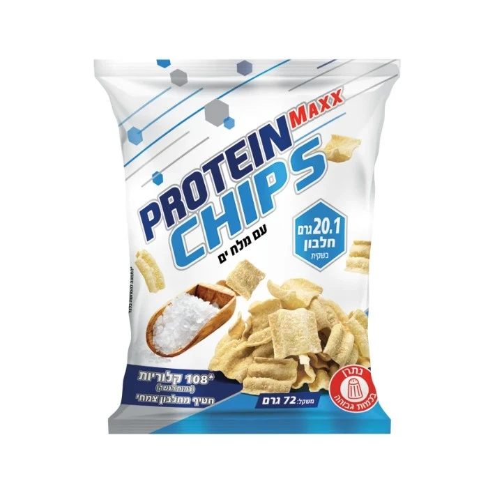 צ׳יפס חלבון פרוטאין מקס 6 י״ח / Protein Maxx Chips