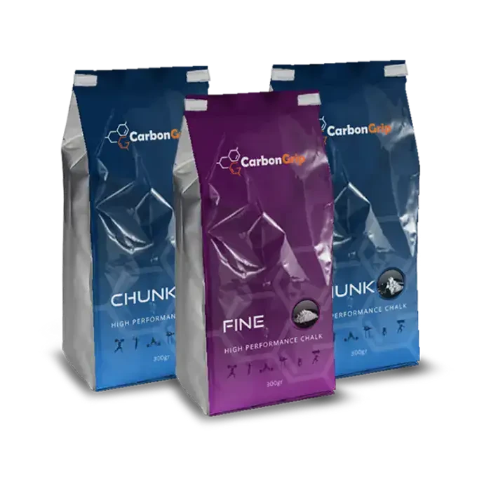 אבקת מגנזיום קרבון גריפ 300 גרם מבצע שלישיות / CARBONGRIP CHUNCK