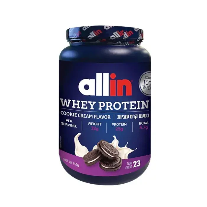 אבקת חלבון אול אין ( 759 גרם) / Allin Whey Protein