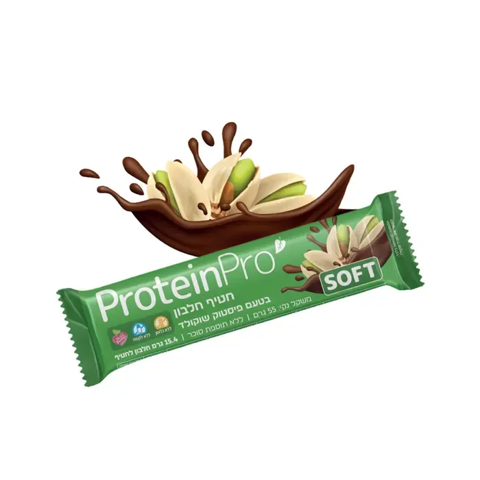 חטיף חלבון פרוטאין פרו סופט 12 י״ח / Protein Pro Soft
