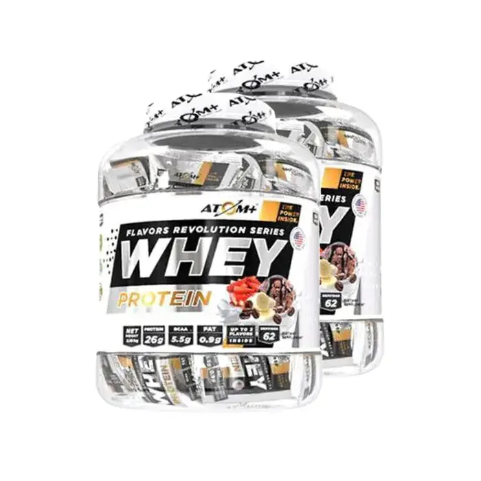 אבקת חלבון אטום פלוס מבצע זוגות / Atom Plus Whey