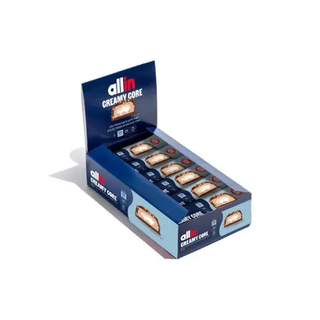 חטיפי חלבון ליבת קרם אול אין 18 י״ח / Allin Creamy Core