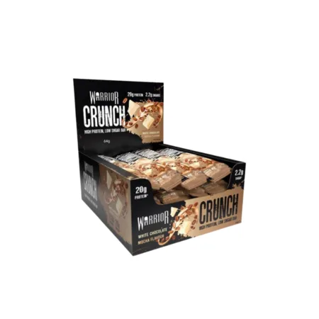 חטיפי חלבון ווריאור קראנץ' מבצע זוגות / 24 יח' Warrior Crunch Protein Bar