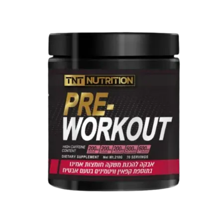 קדם אימון טי אנד טי / TNT Nutrition Pre Workout
