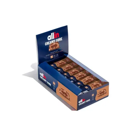 חטיפי חלבון ליבת קרם אול אין 18 י״ח / Allin Creamy Core