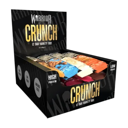 חטיפי חלבון ווריאור קראנץ' / 12 יח' Warrior Crunch Protein Bar